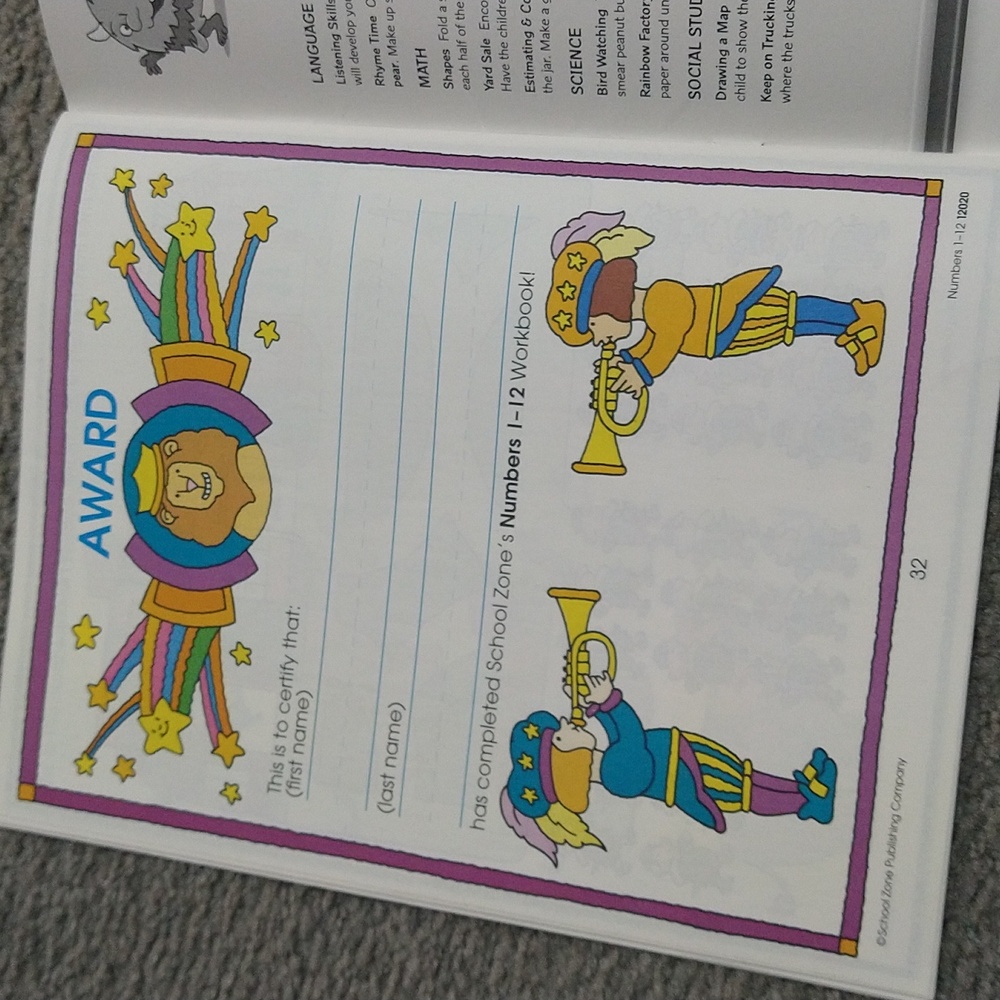 ✨✨✨ Numbers 1-12 Activity Book - New - Picture 13 of 13
